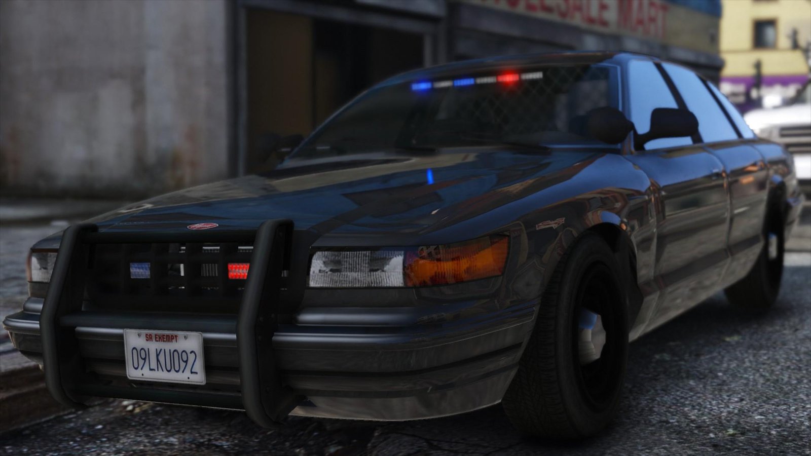 Unmarked Police Cruiser