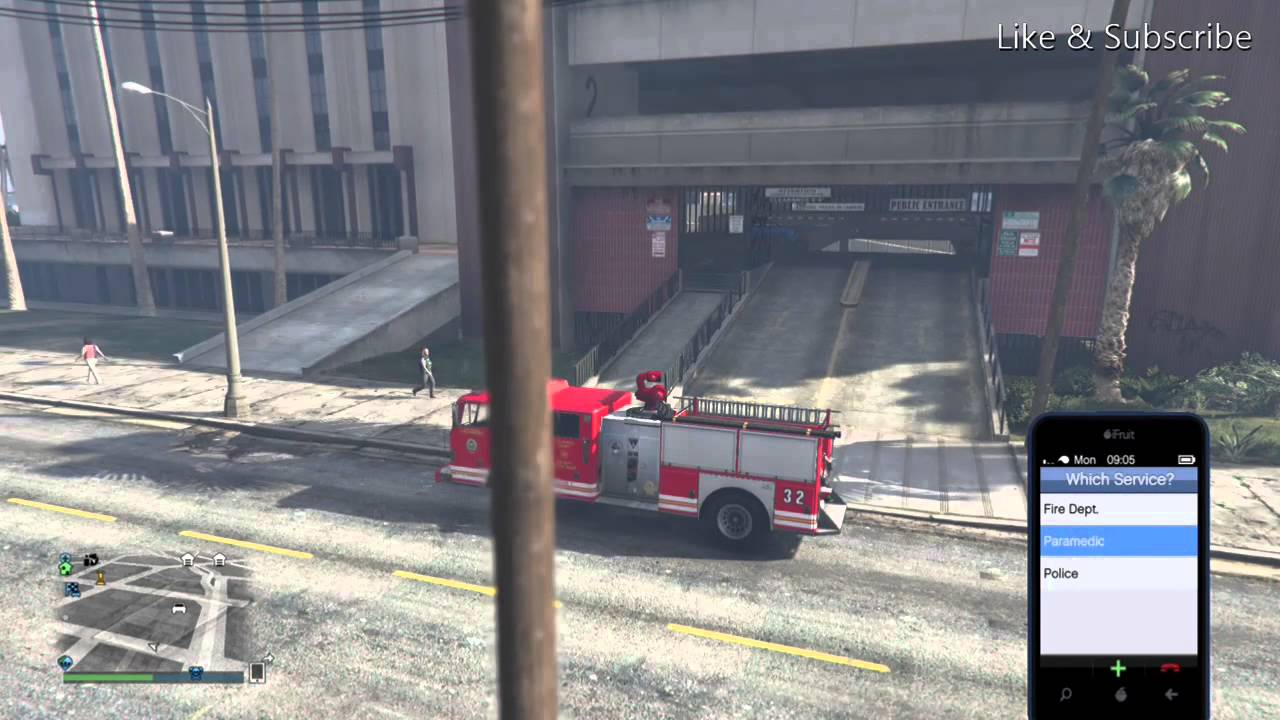 Fire Truck in GTA 5 – Locations