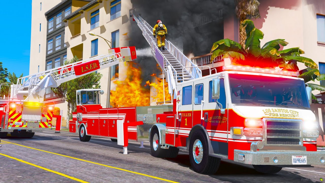 Fire Truck in GTA 5 – Locations
