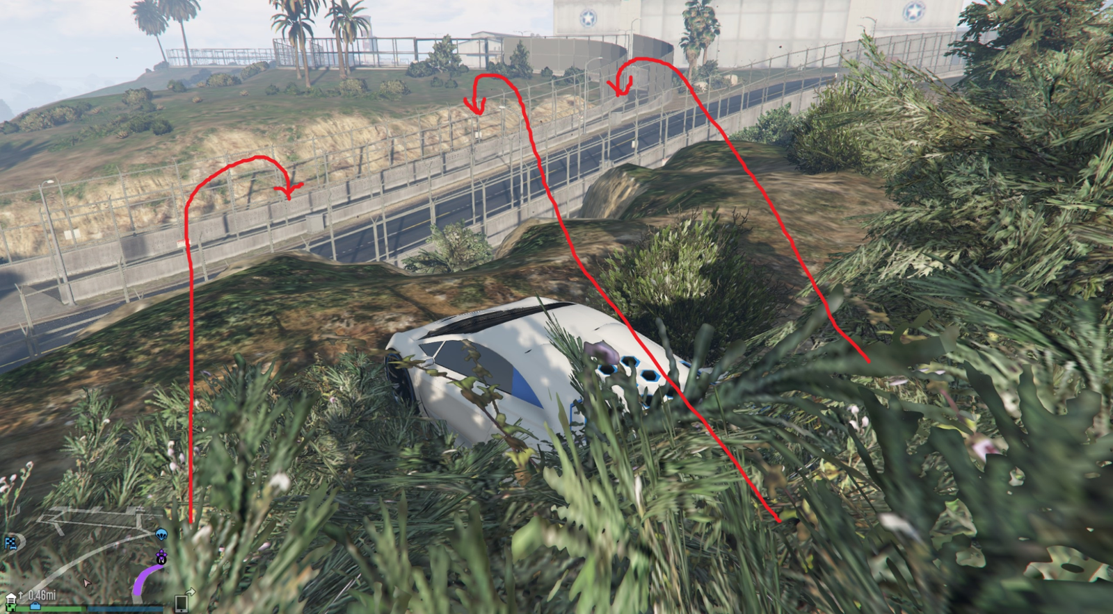 Sneak in From the Back Mountain Road